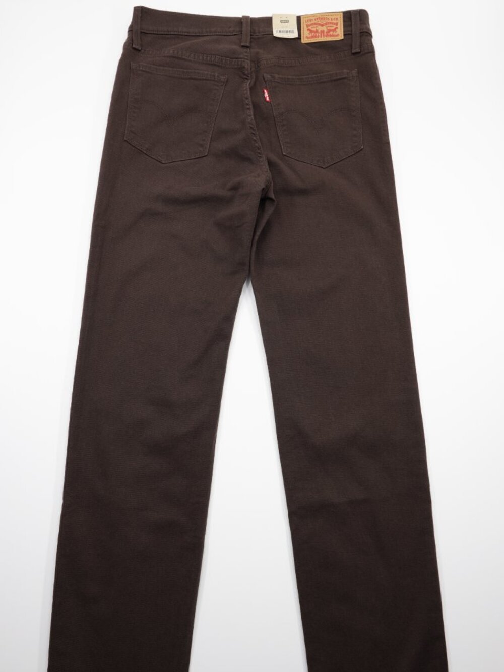 Levi's 314 Women's Shaping Straight Comfort Stretch Denim Jeans Brown Size 32X32 - Picture 6 of 12